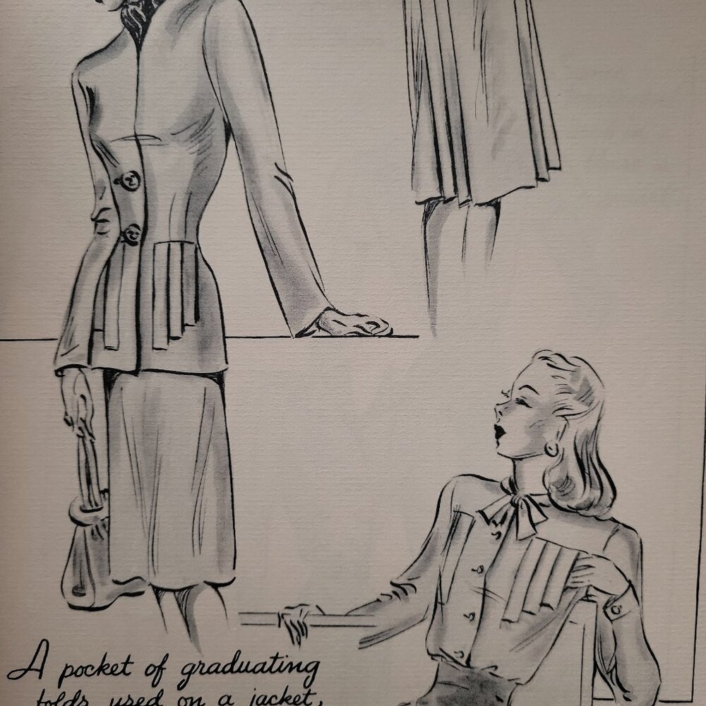 👄Vintage 1946 Spring Illustrated Fashion Booklet The Originator Vol V - Picture 4 of 7